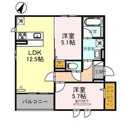 Sansevieria　夏原の物件間取画像